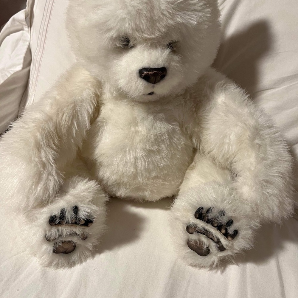 Fur real friend polar bear